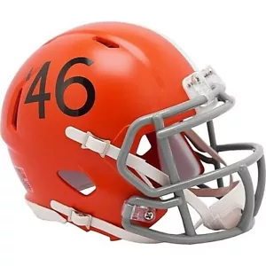 Minicasco retro Cleveland Browns Riddell 1946 - Imagen 1 de 1