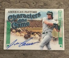 2023 Panini Chronicles JOSE CANSECO America's Pastime Emerald On-card Auto /5