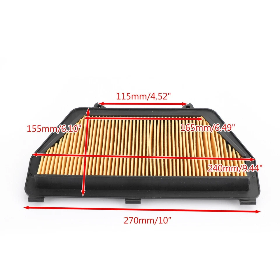 Air Filter Element For Honda CBR600 CBR 600 RR 2007-2018 CBR 600 RA 2009-2018 US - Image 1 of 4