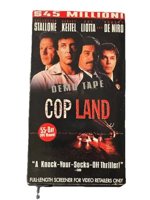 Cop Land Demo Tape VHS Screener Sylvester Stallone Ray Liotta Robert De Niro - Image 1 of 3