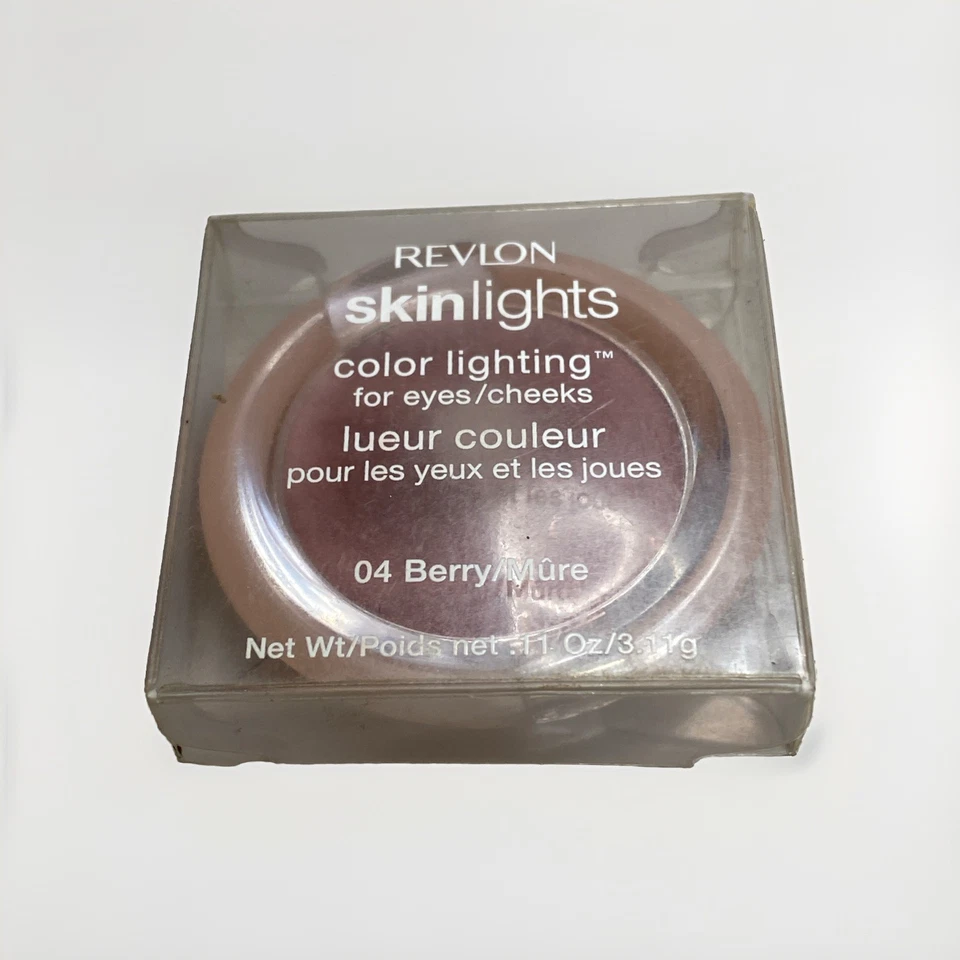 REVLON SKIN LIGHTS  COLOR LIGHTING FOR EYES /CHEEKS #04 BERRY  .11 OZ. - Image 1 of 1