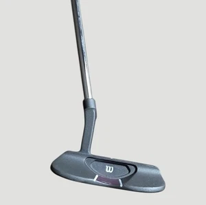 Putter RH Wilson Women's Ultra Blk Putter Golf Club 35" Steel Shaft Pink  - Picture 1 of 12