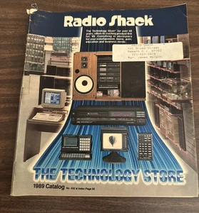 1989 Radio Shack Catalog Tandy 5000 4000 1000 TL 4D CoCo 3 Stereos Electronics - Bild 1 von 13