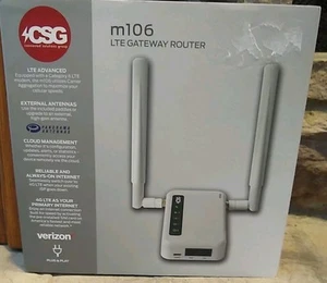 CSG M106 LTE Gateway Router - VERIZON 4G LTE Cellular Wireless Router - Photo 1/6