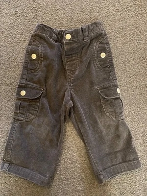 Pantalones de pana marrón Healthtex para bebé niño talla 12 meses  Foto 1 de 4