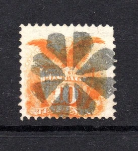 US 1869 old 10 C. "Eagle" stamp (Michel 30) luxury used - Picture 1 of 2