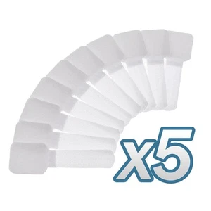 5x LABEL THE CABLE PRO Wall Klettkabelhalter 50er Set - weiß - Bild 1 von 6