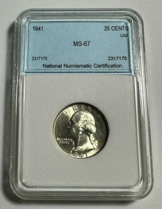 1941 Washington Quarter 25c Silver - Picture 1 of 2