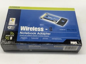 NEW Linksys Wireless-B Notebook Adapter Model WPC11 v4  Laptop WiFi Card 11Mbps - Picture 1 of 8