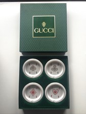 Gucci, Set 4 posacenere carte da poker
