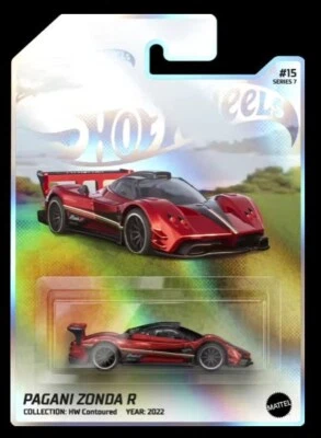 Hot Wheels NFTGarage Series 7 Red Pagani Zonda R - Image 1 of 2