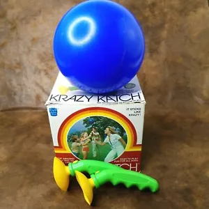 Krazy Katch Outdoor Spiel Ball Catch It Throw It Vintage 1979 Castle Rock USA - Bild 1 von 9