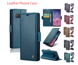 Samsung S23+ CaseMe 023 Butterfly Buckle Litschi Textur RFID Leder - Bild 1 von 32