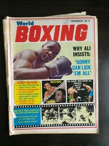 World Boxing Magazine December 1968 - Sonny Liston - Rocky Marciano - Picture 1 of 1
