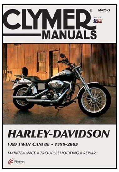 Manual de reparación de servicio Clymer M425-3 para Harley Dyna 99-05 FXD 08257 Foto 1 de 1