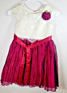 Jona Michelle Girls size 6 Magenta Formal Dress - Picture 1 of 2