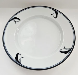 Dansk Flora Wacholder blaue Beeren Blatt 9" Mittagessen Salatteller Ersatz EUC - Bild 1 von 4