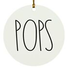 Pops Ornament, Christmas Ornament Custom Personalized, Ornament Gifts for Pop...