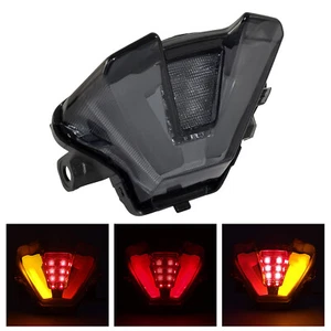 Smoke Led Integrated Tail Stop Turn Signal Light For YAMAHA FZ07 MT-07 2021-2022 - Picture 1 of 10