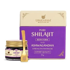 Ayurvedic Original & Pure Shilajit Shilajeet Resin with Ashwagandha Performance - Picture 1 of 7