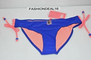 Damen Surf Side Hellblau Rosa Bikinihose Normalgröße Badeanzug - Bild 1 von 3
