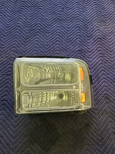 OEM 2005-2007 FORD F250 F350 F450 SUPERDUTY LH HALOGEN HEADLAMP HEADLIGHT - Picture 1 of 11