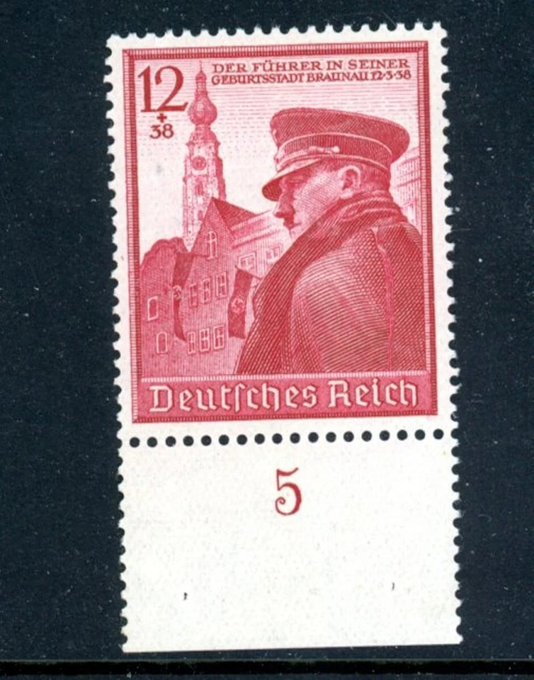 Germany Scott # B137 - MNH - Plate # Single - CV=$9.00         (1-C204) - Image 1 of 1