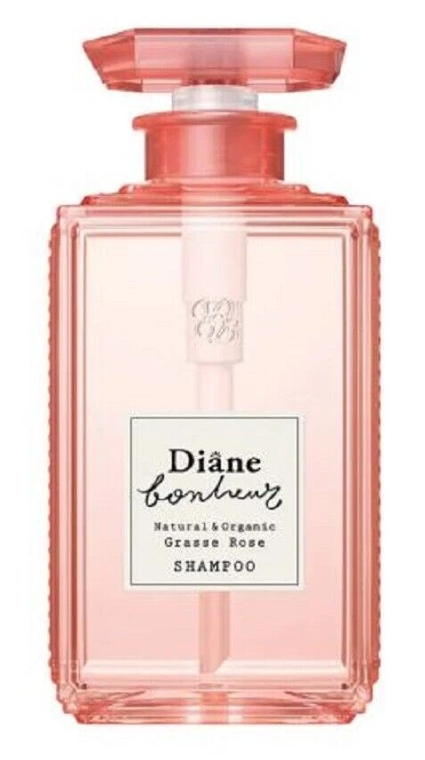 New! MOIST DIANE Bonheur Grasse Rose Shampoo 500ml-scalp with health &happiness - Image 1 of 1