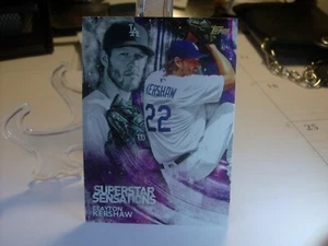 2018 Topps Superstar Sensations #SSS-12 - Clayton Kershaw - Los Angeles (2920) - Picture 1 of 2