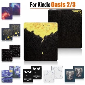 9/10th Gen Smart Cover Protective Shell for Kindle Oasis 2/3 Home Office - Picture 1 of 18