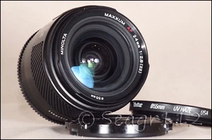 Minolta Maxxum (Sony Alpha) 24mm f/2.8 Wide Angle Lens - Near Mint w/ UV Filter - Picture 1 of 9