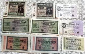 Inflationsgeld Deutsches Reich Notgeld Notgeldscheine 1922-1923 Konvolut /P182/2 - Bild 1 von 6