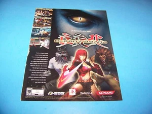 Blood Roar 4 Vintage Video Game Ad From Magazine 2003 (Single Page) - Picture 1 of 2