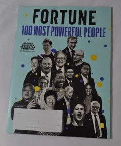 FORTUNE MAGAZINE DEC24 Jan25 100 Most Powerful People Business Braces for Trump - Picture 1 of 4