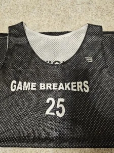 Game Gear GAME BREAKERS Shirt Black/wite, Size L Sleeveless, VIGIL - Picture 1 of 5