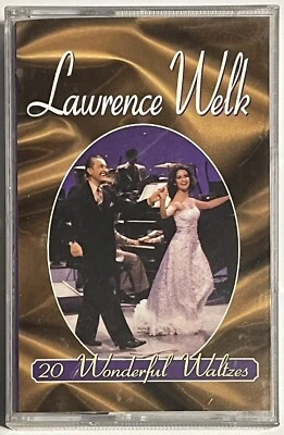 Lawrence Welk - 20 Wonderful Waltzes Audio Cassette Tape 1996 Ranwood Records Foto 1 de 4
