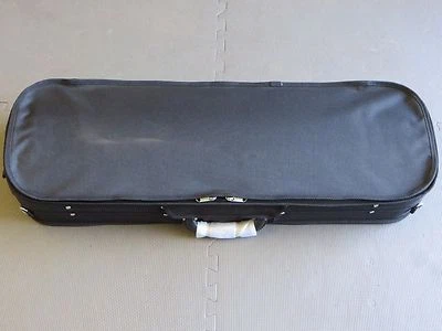 Factory Glaesel GL50V2 Wood Shell, Black Nylon Exterior 4/4 Violin Case NEW! - Image 1 of 4