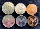 Mauritania 3 Coins Set 5, 10, 20 Ouguiya UNC World Coins