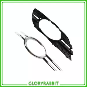 Fits 2007-2009 Mercedes E-CLASS W211 Fog Light Bumper Cover Grill Trim RH Chrome - Picture 1 of 11