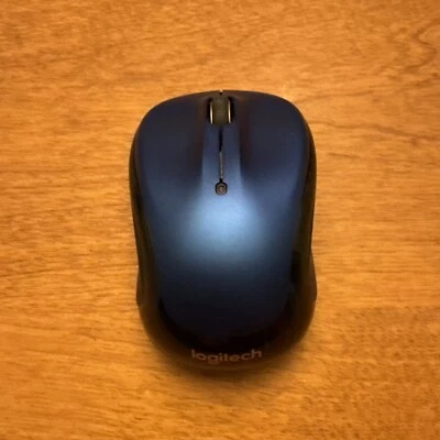 Logitech - M325 Wireless Optical Compact Mouse w/ Unifying Receiver - Blue - Image 1 of 4