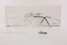New Silhouette Eyeglass Frames TMA Must Collection 5515 CM 7010 Silver Titan  55