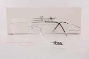 New Silhouette Eyeglass Frames TMA Must Collection 5515 CM 7010 Silver Titan 55 - Picture 1 of 4