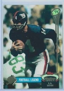 1992 Stadium Club Football Legends #1 Y.A. Tittle GIANTS 49ERS - Bild 1 von 1