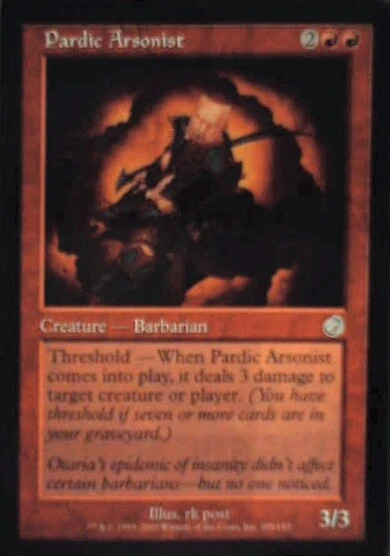 Pardic Arsonist - Torment: #105, Magic: The Gathering Lp R36 - Image 1 of 1