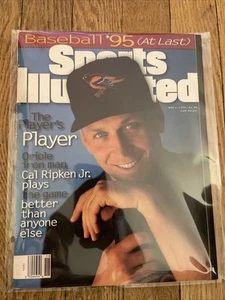 5/1/95 NEWSSTAND Sports Illustrated Magazine Cal Ripken Jr. “ORIOLE IRON MAN” - Foto 1 di 2