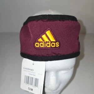 Arizona State Sun Devils Adidas Earband Headband Swear Band Burgundy S/M NWT's - Picture 1 of 8
