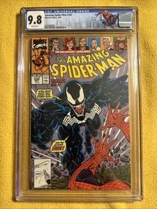 AMAZING SPIDER-MAN #332 CGC 9.8 WHITE PAGES // MARVEL COMICS 1990 - Bild 1 von 10