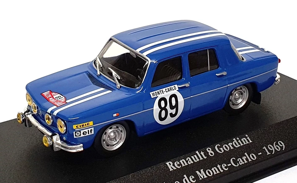 Atlas Editions escala 1/43 235 017 - Renault 8 Gordini #89 Monte Carlo 1969 Foto 1 de 4
