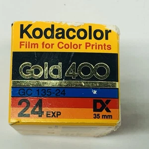 Kodak Kodacolor Gold 400 35mm Film 1 Roll 24 Exposures GC 135-24 Expired 1991 - Picture 1 of 7