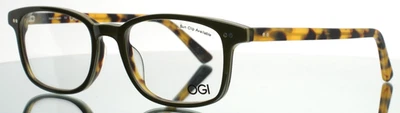 Gafas rectangulares unisex Olive Tortoise OGI Heritage 7161 1945 50-19-145 B:37 Foto 1 de 4